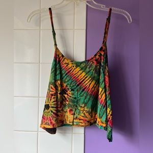Tie dye crop top
